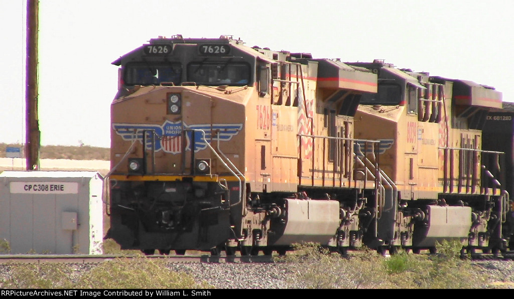 WB Unit Loaded Hooper Frt at Erie NV W-Pshr -3